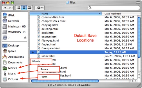 default save dir for photoshop mac